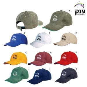 כובע איכותי מכותנה מוברשת דגם AC541
