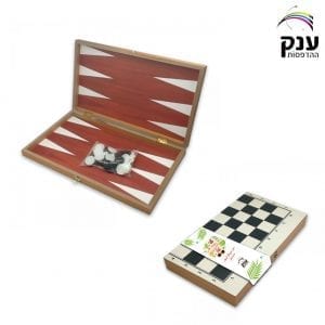 שש-בש בקופסת עץ דגם AK509